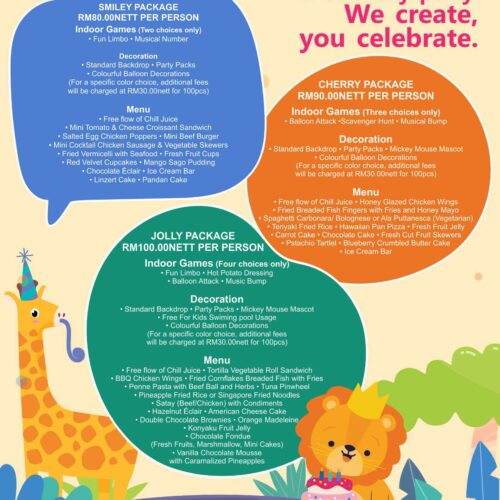 Birthday Packages @ Muffinz