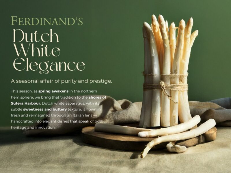 Ferdinands – Dutch White Asparagus Poster 1